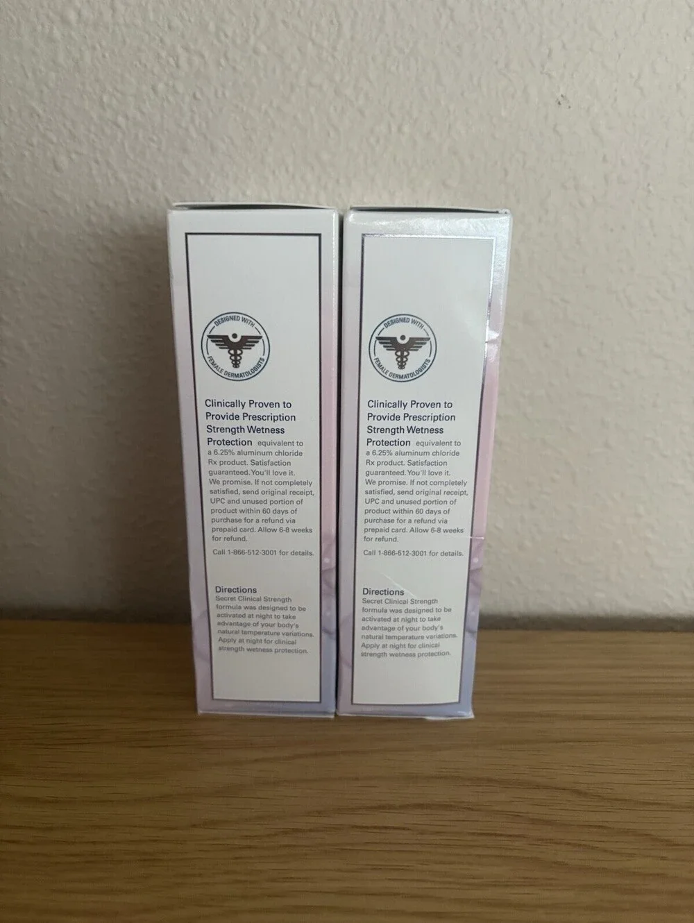 Lot of 2 Secret Clinical Invisible Solid Deodorant Wicked Couldn’t Be Lovelier